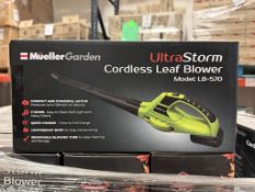 MUELLER GARDEN ULTRA STORM LEAF BLOWER (NEW)