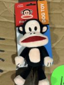 PAUL FRANK MEET THE CHARACTERS DOG TOYS (NEW)