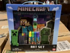 MINECRAFT ART SET (NEW)