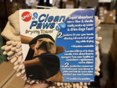 SPOT CLEAN PAWS DRYING TOWELS