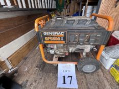 GENERAC GENERATOR, MODEL GP5500 (PICK-UP LOCATION: POMPANO BEACH, FL)