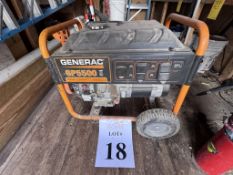 GENERAC GENERATOR, MODEL GP5500 (PICK-UP LOCATION: POMPANO BEACH, FL)