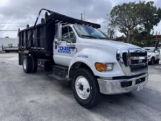 2015 FORD F-750 XL SUPER DUTY DUAL PURPOSE TRUCK (PICK-UP LOCATION: POMPANO BEACH, FL)