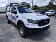 2022 FORD RANGER XL SUPER CAB (PICK-UP LOCATION: POMPANO BEACH, FL)