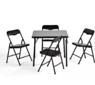BELNICK KIDS 5PCS FOLDING TABLE & CHAIR SET (NEW)