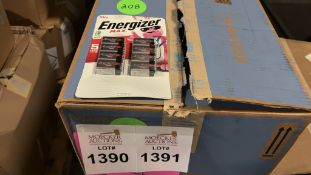 PACKS OF ENERGIZER MAX 9V BATTERIES (8-PACK) NEW