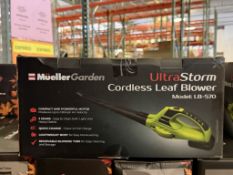 MUELLER GARDEN ULTRA STORM LEAF BLOWER (NEW)