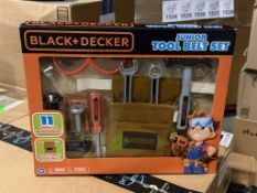 BLACK + DECKER JUNIOR TOOL BELT SET (NEW)