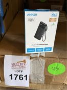 ANKER A1388 POCKET-SIZE POWER BOOST BANK (NEW)