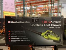 MUELLER GARDEN ULTRA STORM LEAF BLOWER (NEW)