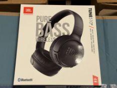 JBL TUNE 510 PURE BASS WIRELESS HEADPHONES (NEW)