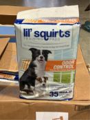 PACKS OF LIL' SQUIRTS TRAINING PADS