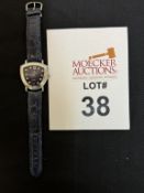 ANDRE FRANCOIS STAINLESS STEEL MEN'S WRISTWATCH