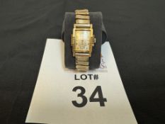 BULOVA VINTAGE GOLD TONE WRISTWATCH