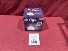 MR. COFFEE 1.75QT WHISTLING TEA KETTLE