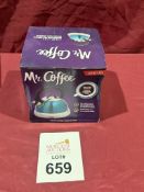 MR. COFFEE 1.75QT WHISTLING TEA KETTLE