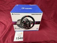 PLAYSTATION THRUSTMASTER 128 RACING WHEEL (NEW)