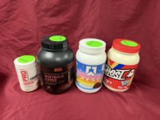 ASSORTED PROTEIN POWDERS (NEW)