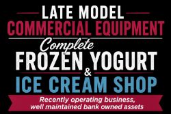 Complete Frozen Yogurt & Ice Cream Shop Equipment