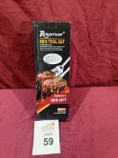 ROMANTICIST STAINLESS STEEL BBQ TOOL SET (NEW)
