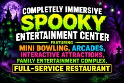 Completely Immersive Spooky Entertainment Center