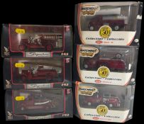 A Collection of Matchbox and Road Signature Die-Cast Model Vehicles