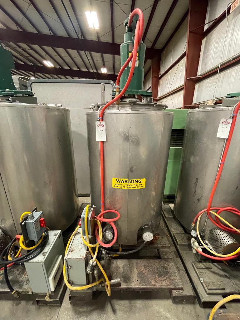 Gallon Heated Jacket Mixing Tank w/ Lightnin Mixer