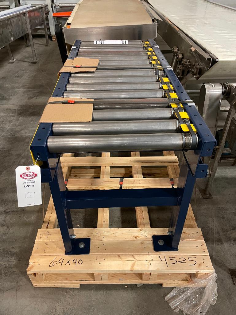 " Driven Roller Conveyor 60" Long x 32" High