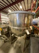 Groen N-500-SP 500 Gallon Stainless Steel Steam-Jacketed Kettle 125psi