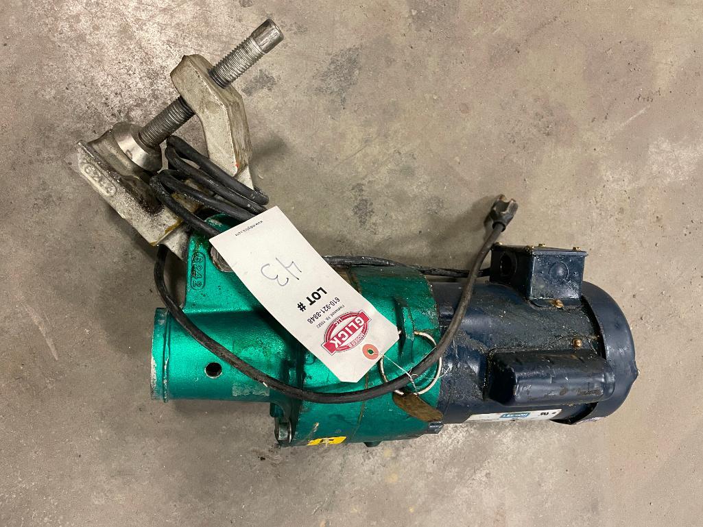 Lightnin EV5P25 Mixer w/ Leeson 1/2 Hp Motor 115/230V