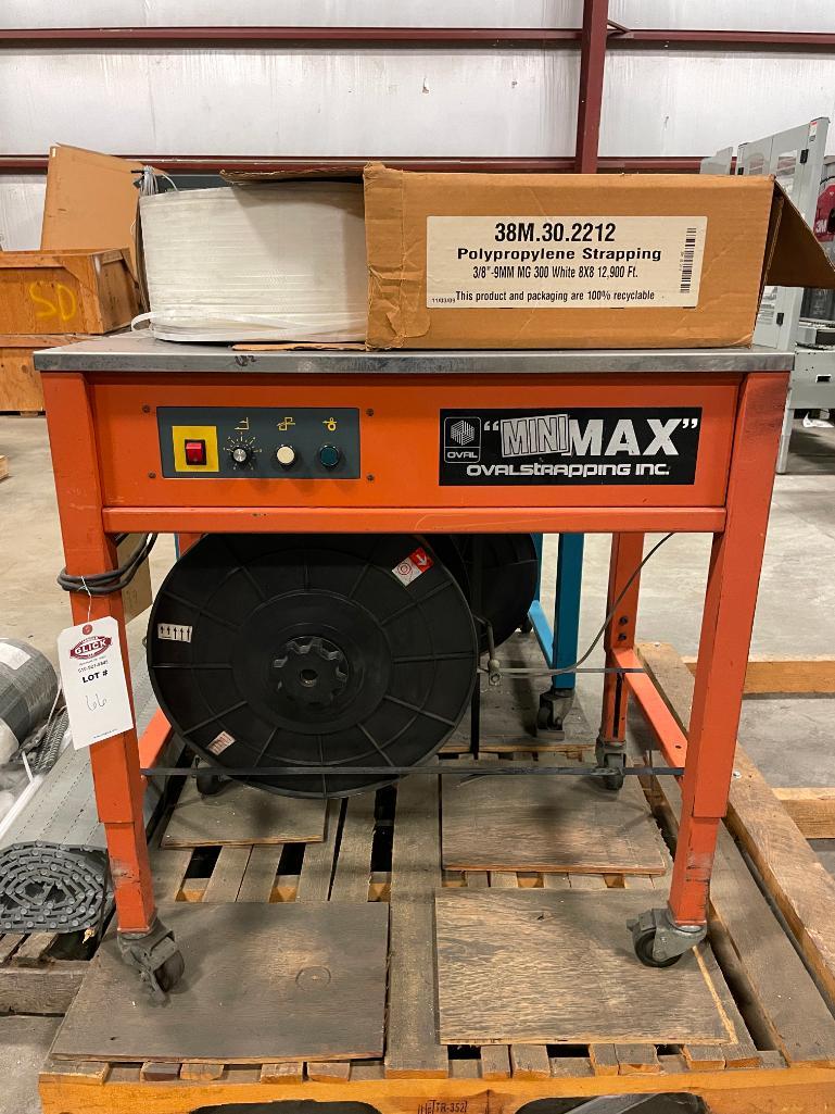 Oval MiniMax Strapping Machine