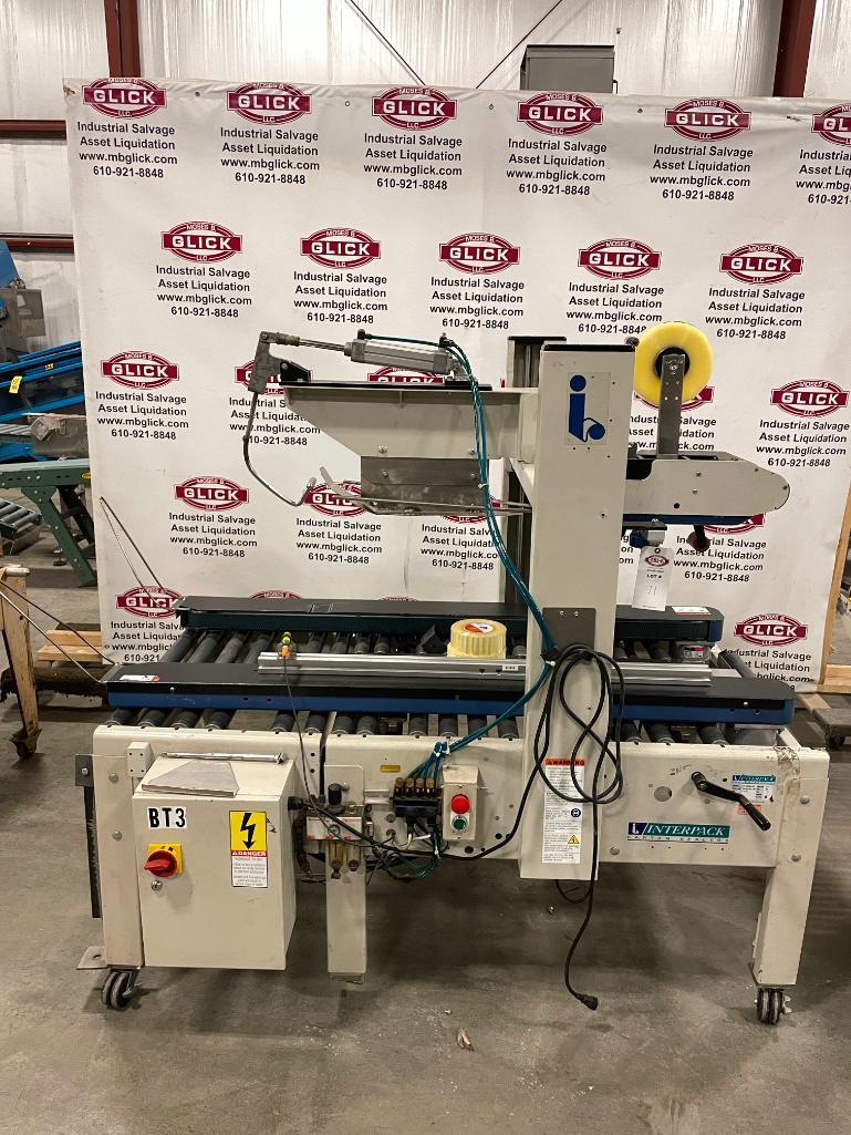 Interpack UA 262024-SB 2 Top and Bottom Case / Carton Sealer / Taper 110V