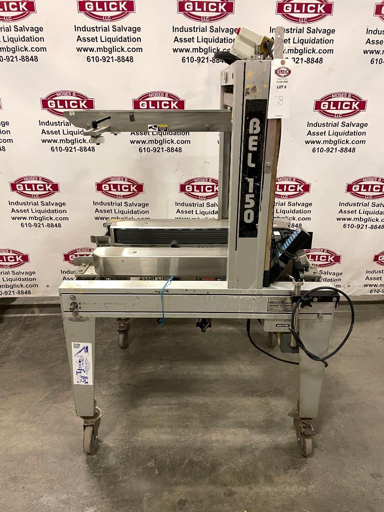 Belcor Bel-150 2 Top and Bottom Case / Carton Sealer