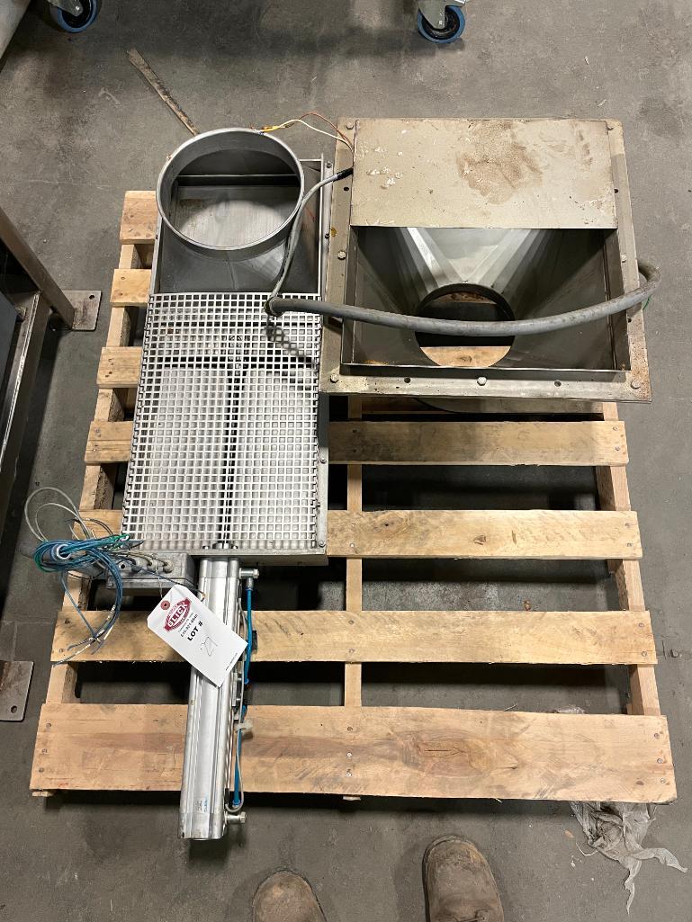 " Stainless Steel Pneumatic Gate Valve