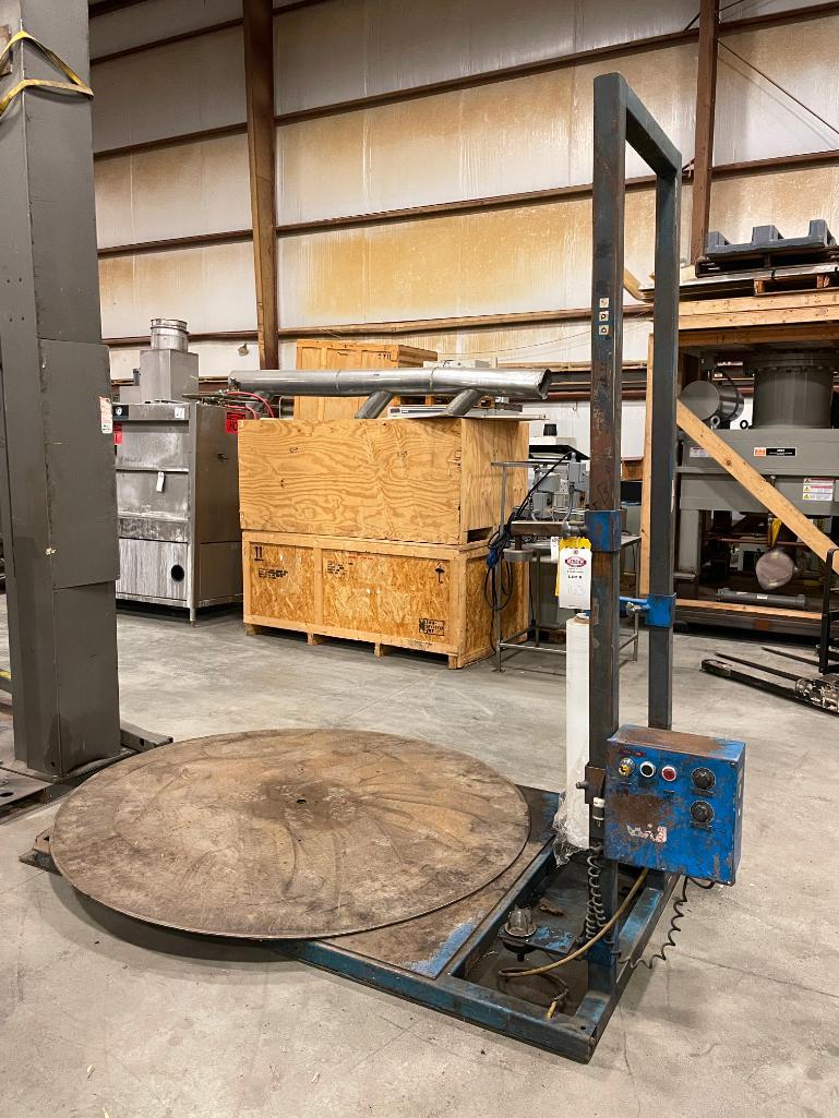 Adjustable Height Pallet Stretch Wrapper w/ 72" Platform