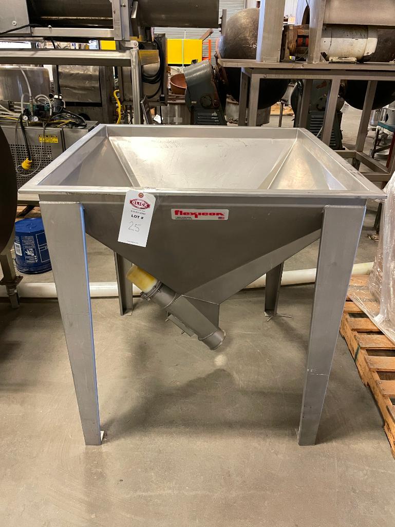 Flexicon Stainless Steel "I Hopper" 36" x 36"