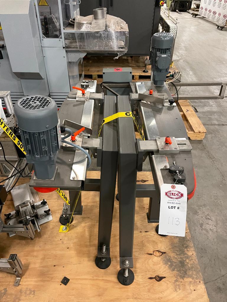 Tapered, Adjustable Infeed Conveyor Set