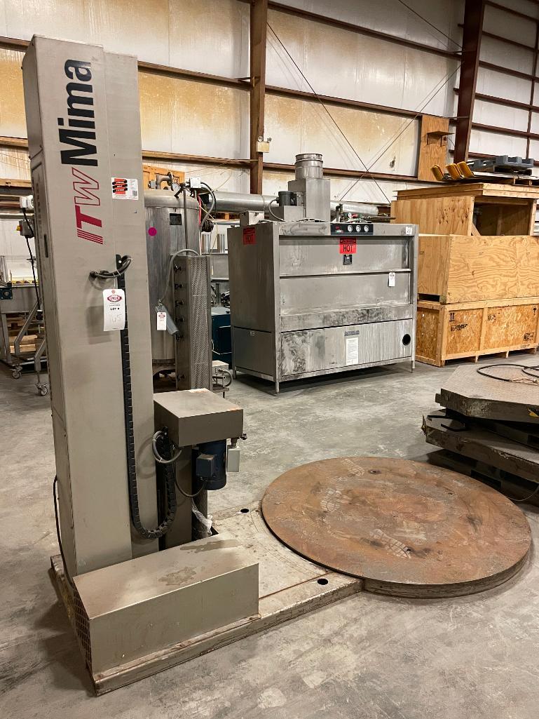 ITW SPS Mima 4.4LP 72" Platform Semi-Automatic Pallet Stretch Wrapper