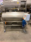 24" Adansonia Stainless Steel Confectionery Rotary Sieve Tumbler 68" Long