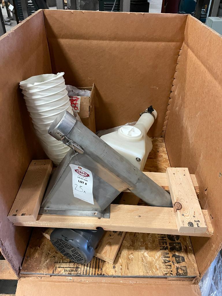 Hapman 3" Helix Flexible Screw Conveyor / Auger