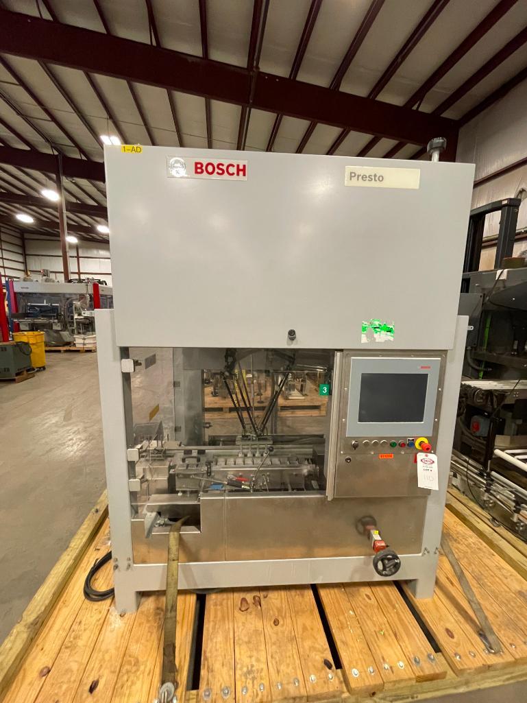 Bosch Presto Pick & Place Robotic Top Loaded Case Packer