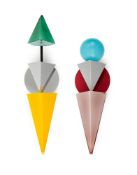 Set of two wall lights 