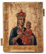 Gottesmutter Hodegetria and  Saint George