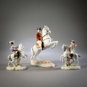 TWO HUNTSMEN AND SOLDIER