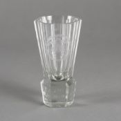 Lodge glass with Masonic motifs