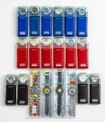 Mixed lot of 24 Swatch watches