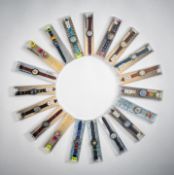 Mixed lot of 19 Swatch watches