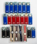 Mixed lot of 21 Swatch watches