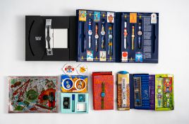 Mixed lot of 16 Swatch watches