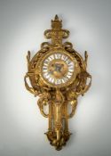 A GERMAN WALL CLOCK